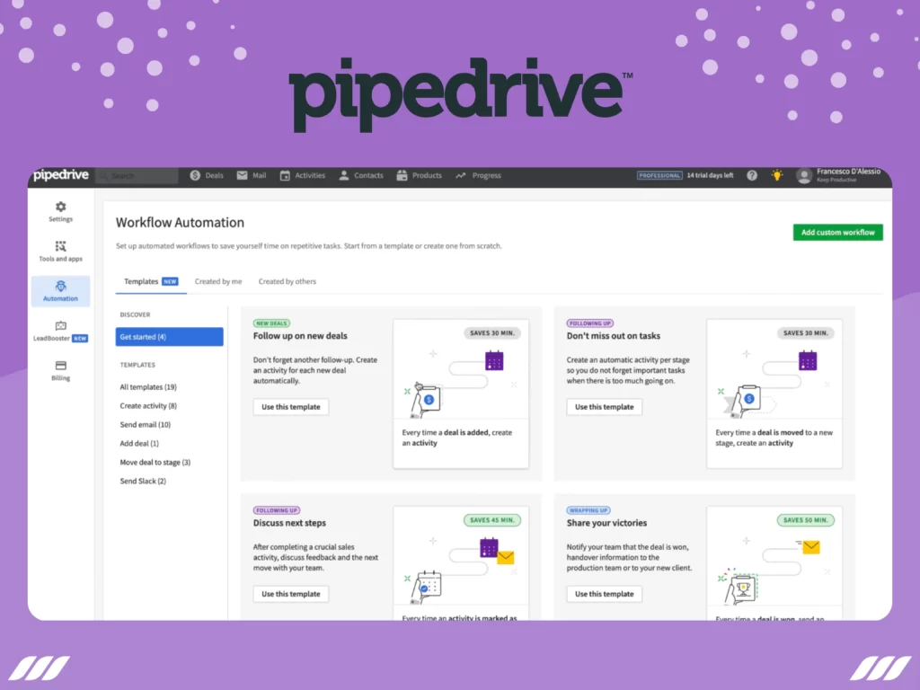 pipedrive sales prospecting tool