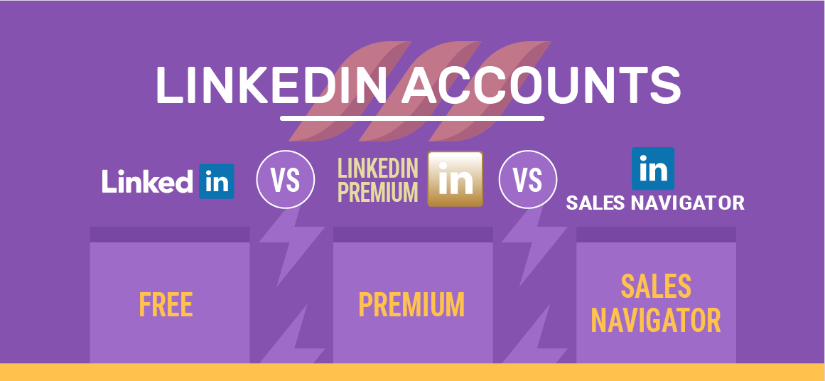 LinkedIn Account Types: Free vs. Premium vs. Sales Navigator