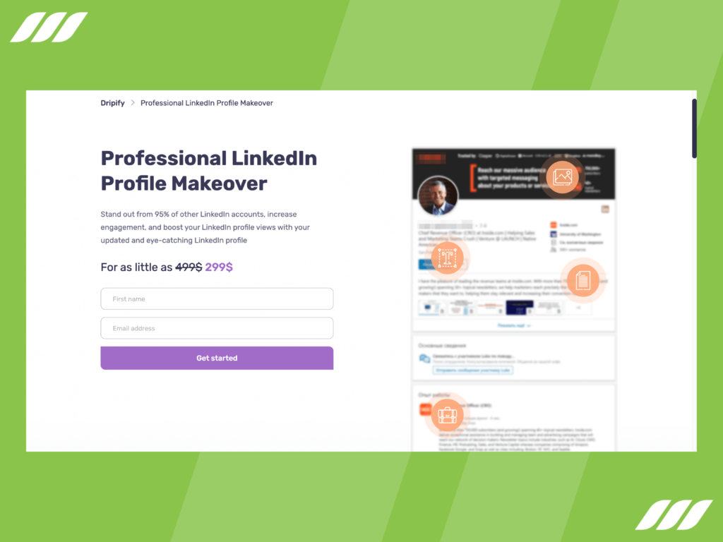 LinkedIn Profile Makeover Dripify: Boosts and Optimizes Your Profile Safe