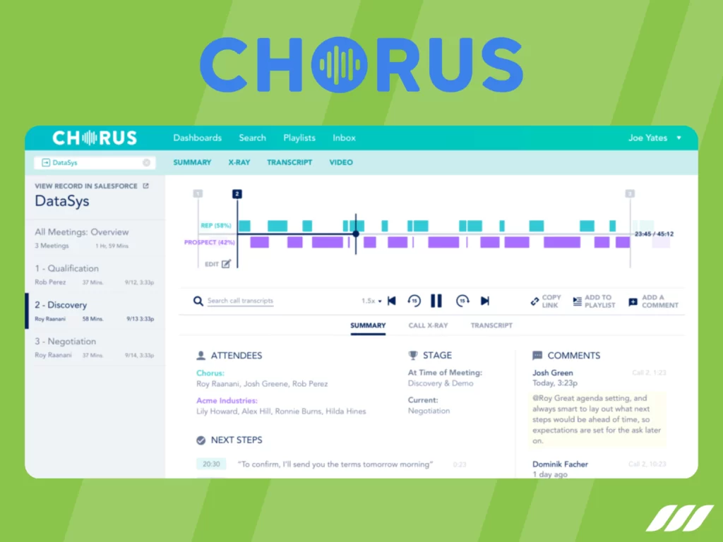 chorus crm