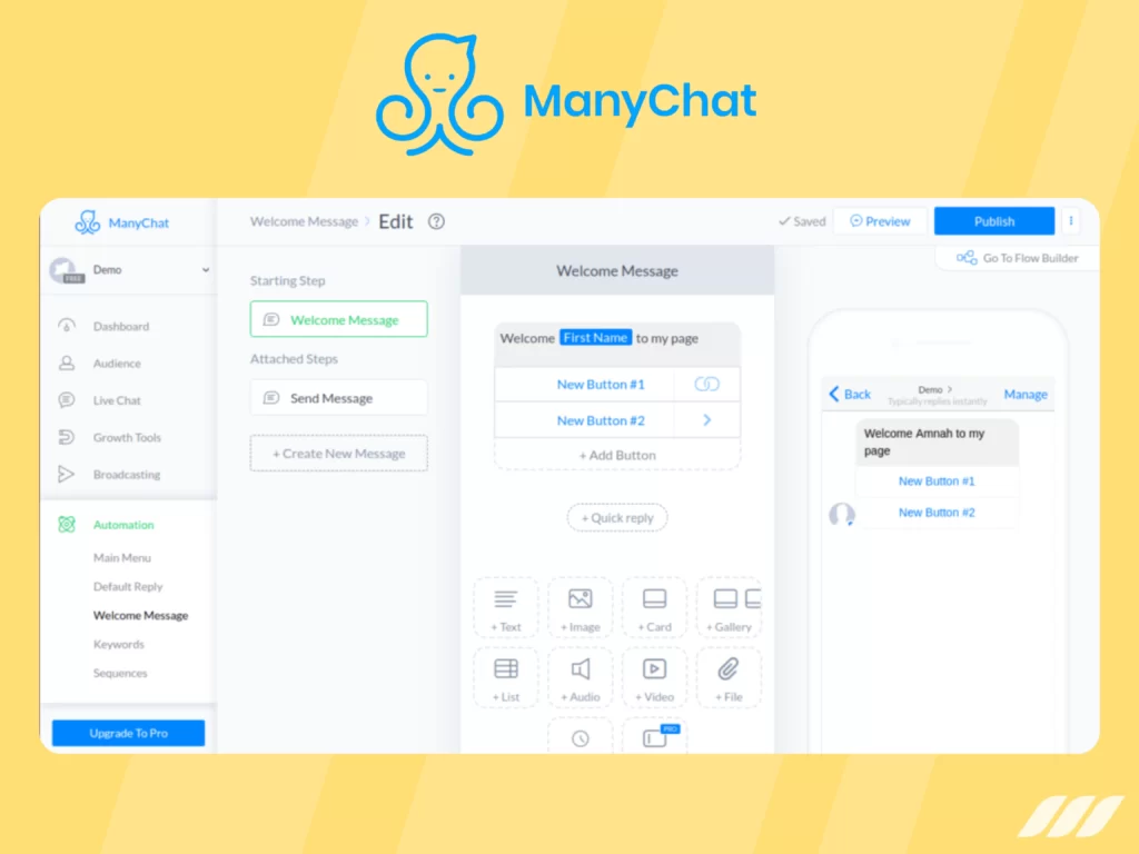 manychat