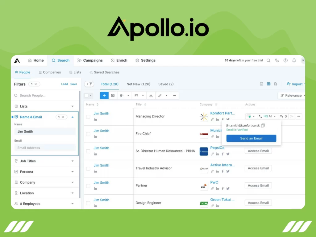Best LinkedIn Email Extractor Tools: Apollo