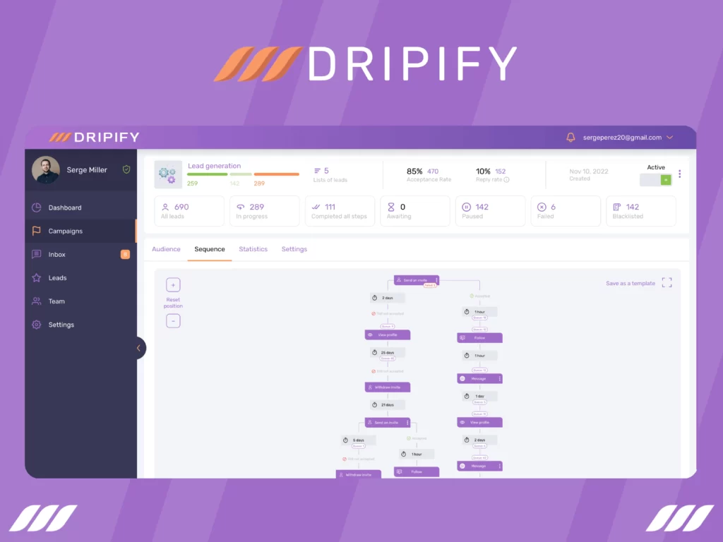 Dripify: Best Recruiting Automation Tools