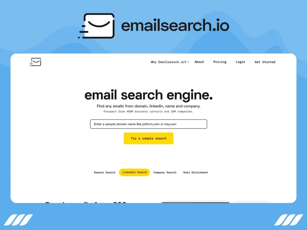 Best LinkedIn Email Extractor Tools: Emailsearch