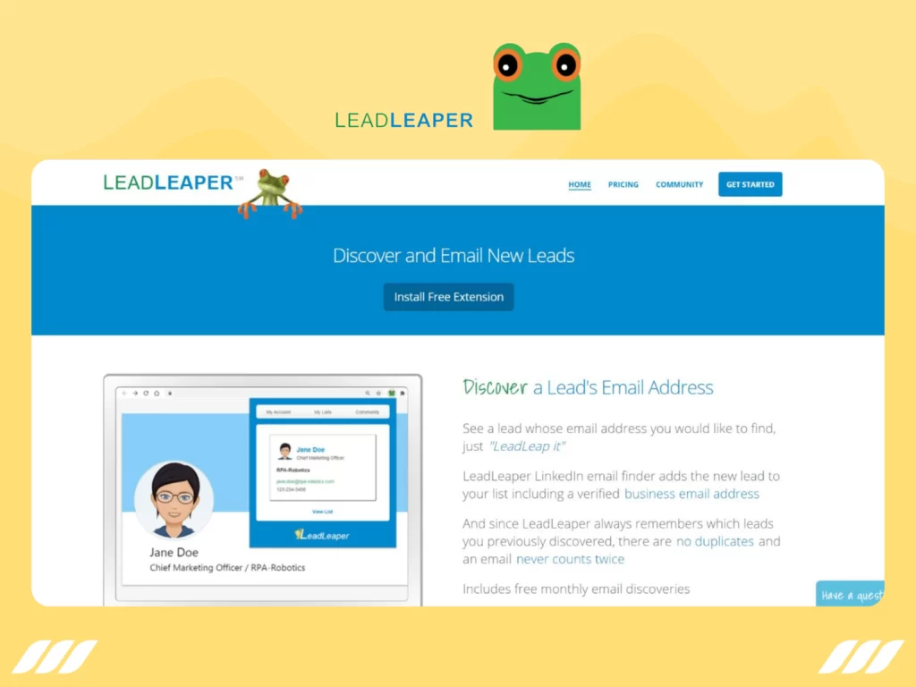 Best LinkedIn Email Extractor Tools: Lead Leaper
