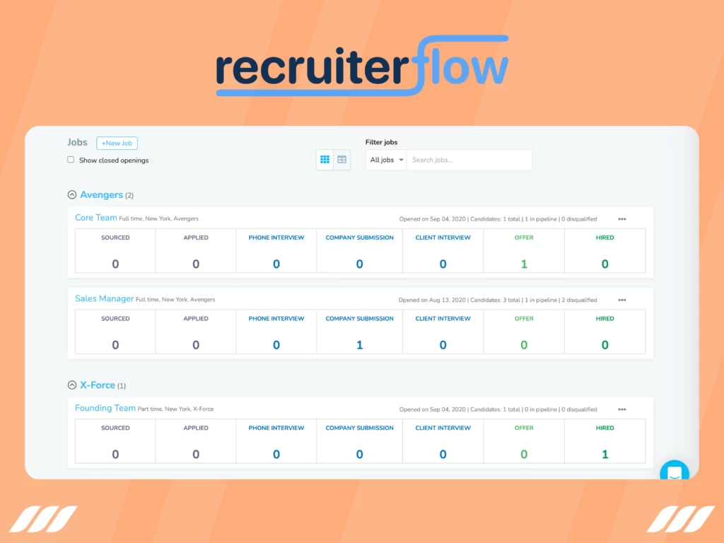 Best recruitment automation Tools: Recruiterflow
