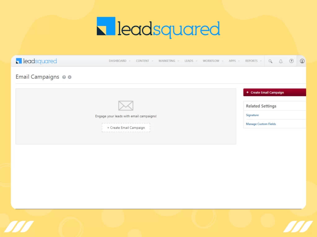 Best Email Automation Tools: LeadSquared