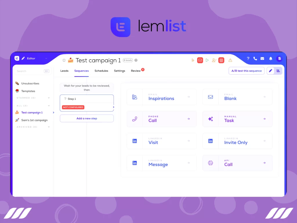 Best Email Automation Tools: Lemlist
