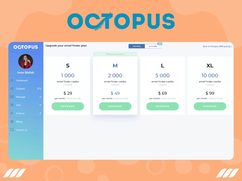 Best Email Automation Tools: Octopus CRM
