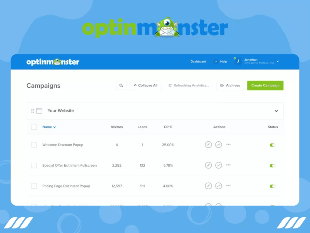 Best Email Automation Tools: OptinMonster