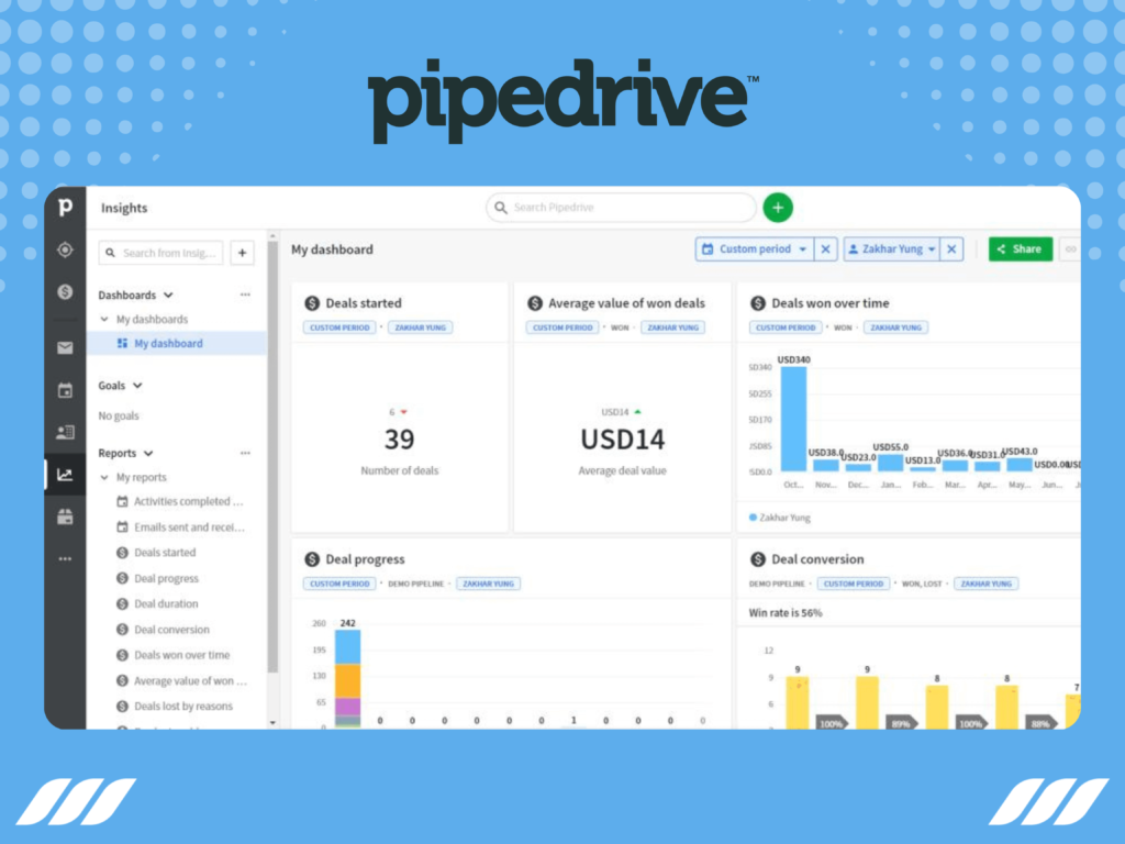 Best CRM for Sales: Pipedrive CRM