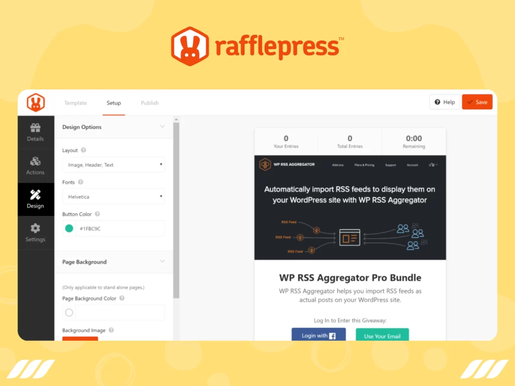 Best Email Automation Tools: RafflePress
