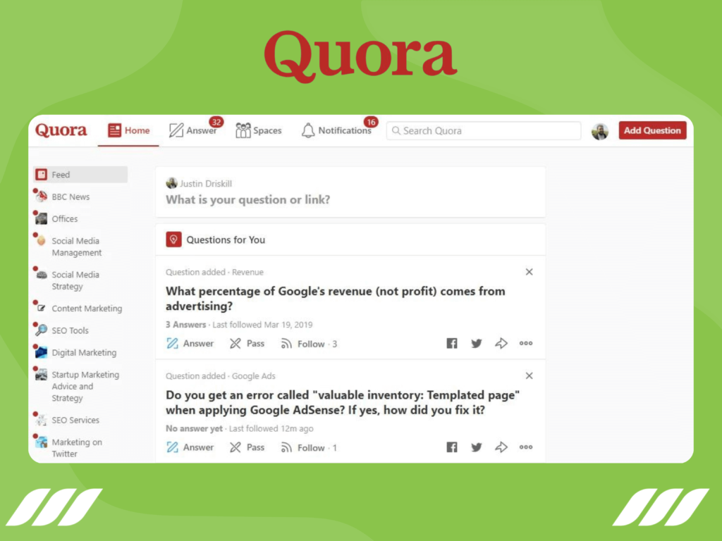 Find Leads Outside of LinkedIn: Quora