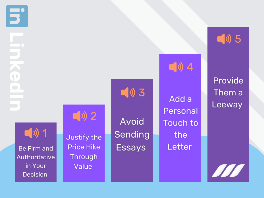 Tips For Announcing A Price Increase To Your Customers
