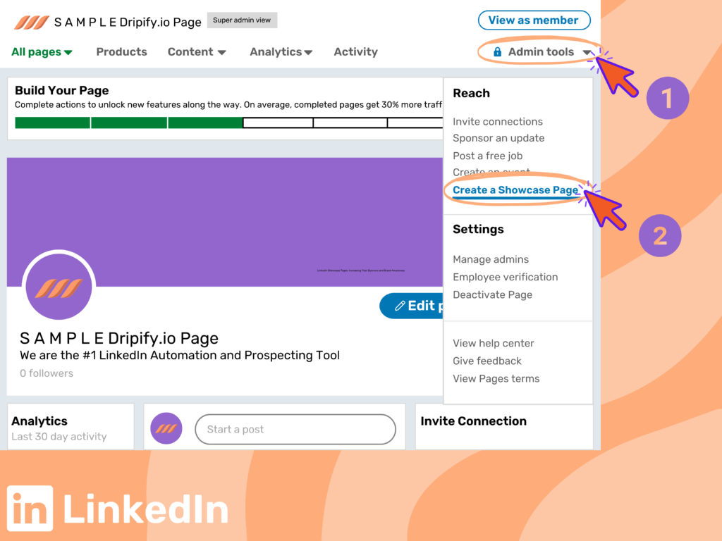 How to Create Showcase Pages on LinkedIn
