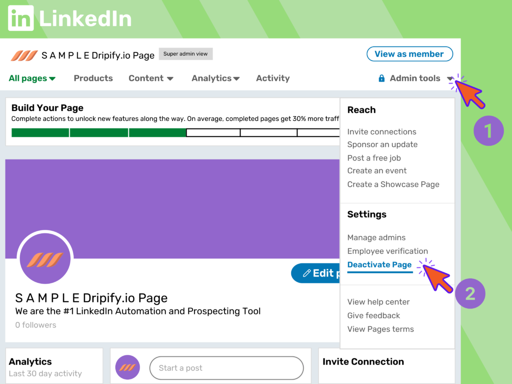 How to Remove Showcase Pages on LinkedIn