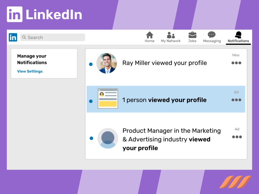 LinkedIn private mode of profile