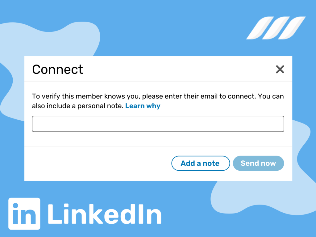 LinkedIn restricted Request for Email IDs on Sending Invites