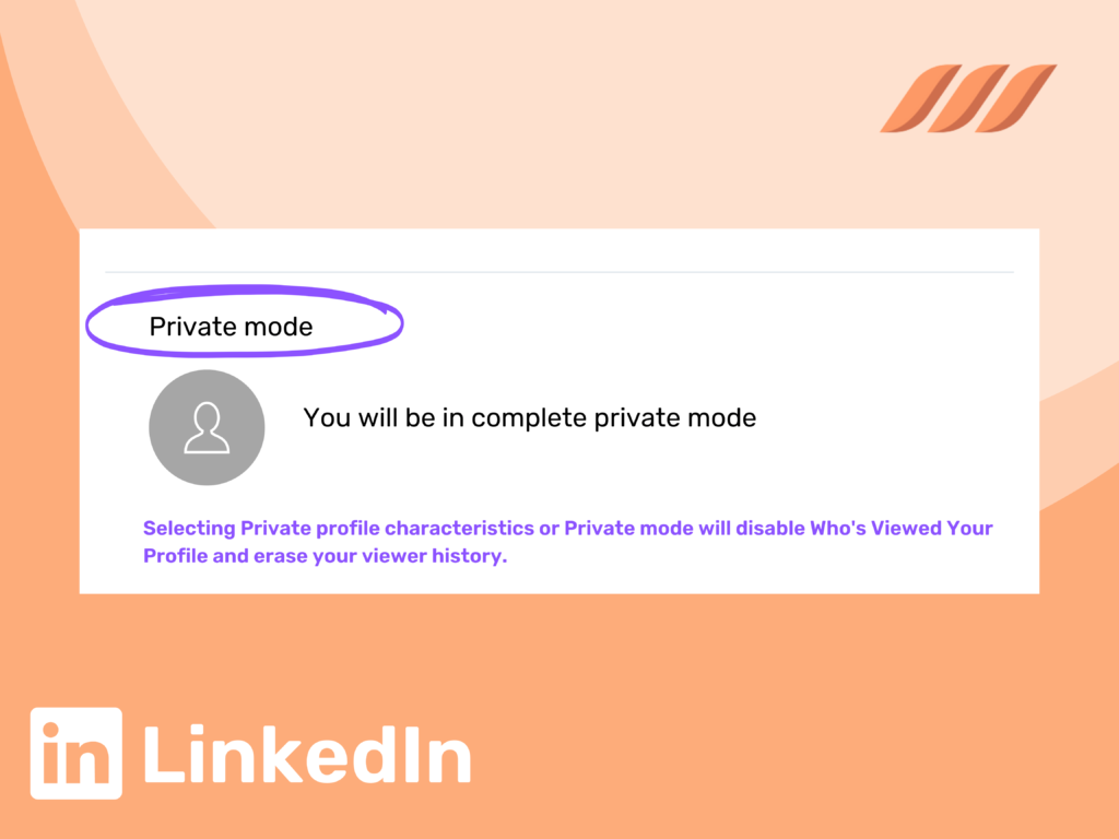 What Is Private Mode On LinkedIn