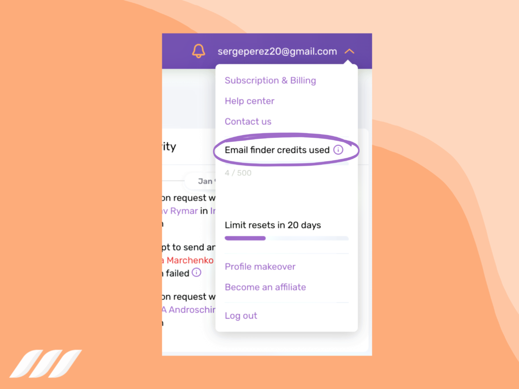 What are Email Finder Credits Updated