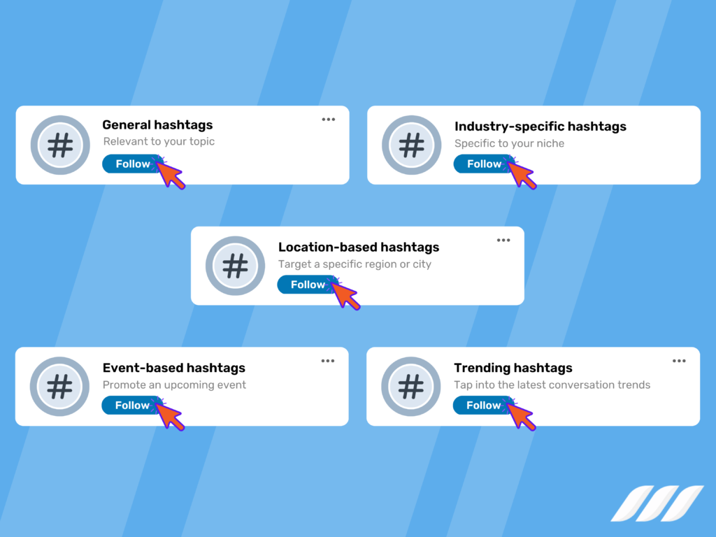 Include Relevant Hashtags in Your LinkedIn Posts