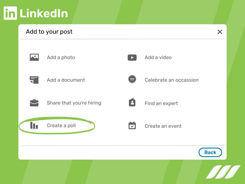 Useful LinkedIn Features: Create Polls