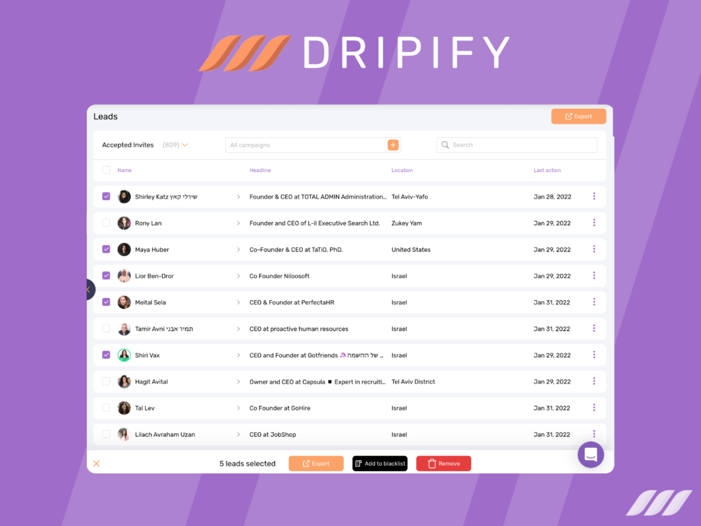 best sales automation tools: Dripify