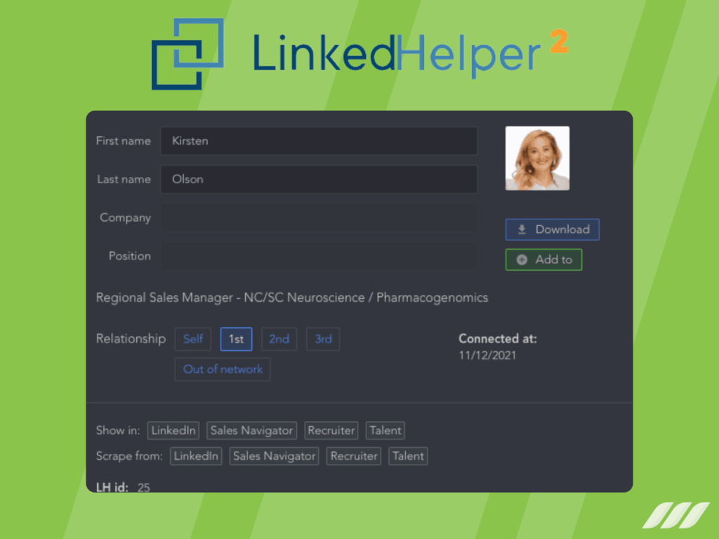 Best LinkedIn Scraping Tools: LinkedIn Helper2