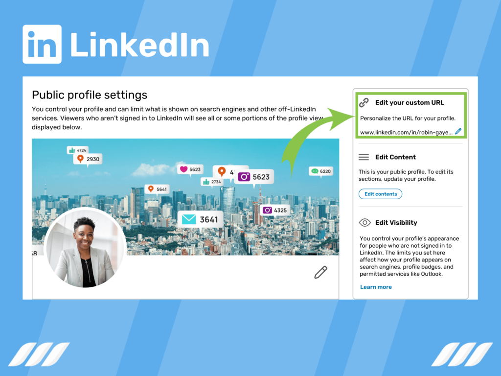 How to Make a Short LinkedIn URL: Step-2 Go to Profile Settings