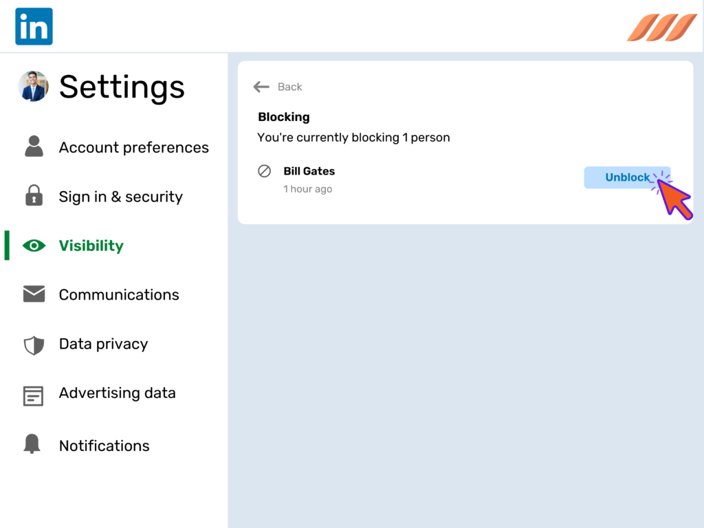 How to UnBlock Someone on LinkedIn