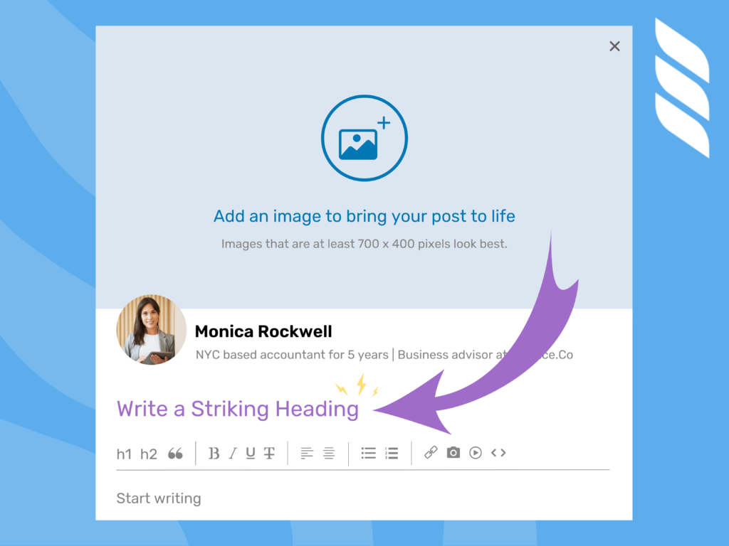 How to Publish on LinkedIn Pulse: Write a Striking Heading