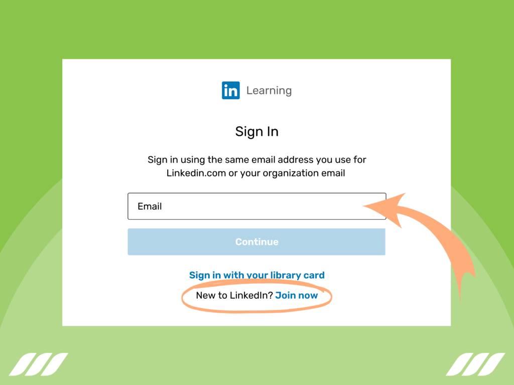 How to Open a LinkedIn Learning Account
