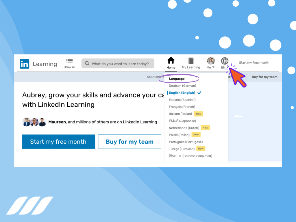 LinkedIn Learning: Multiple Languages