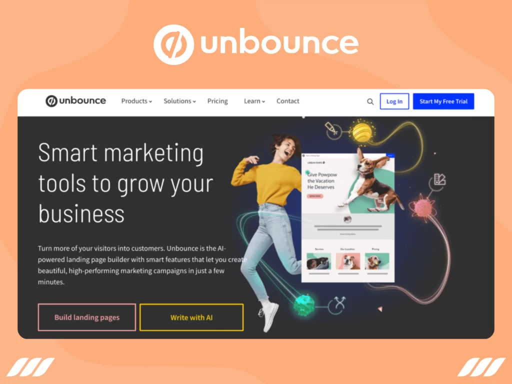 Unbounce Landing Page Example