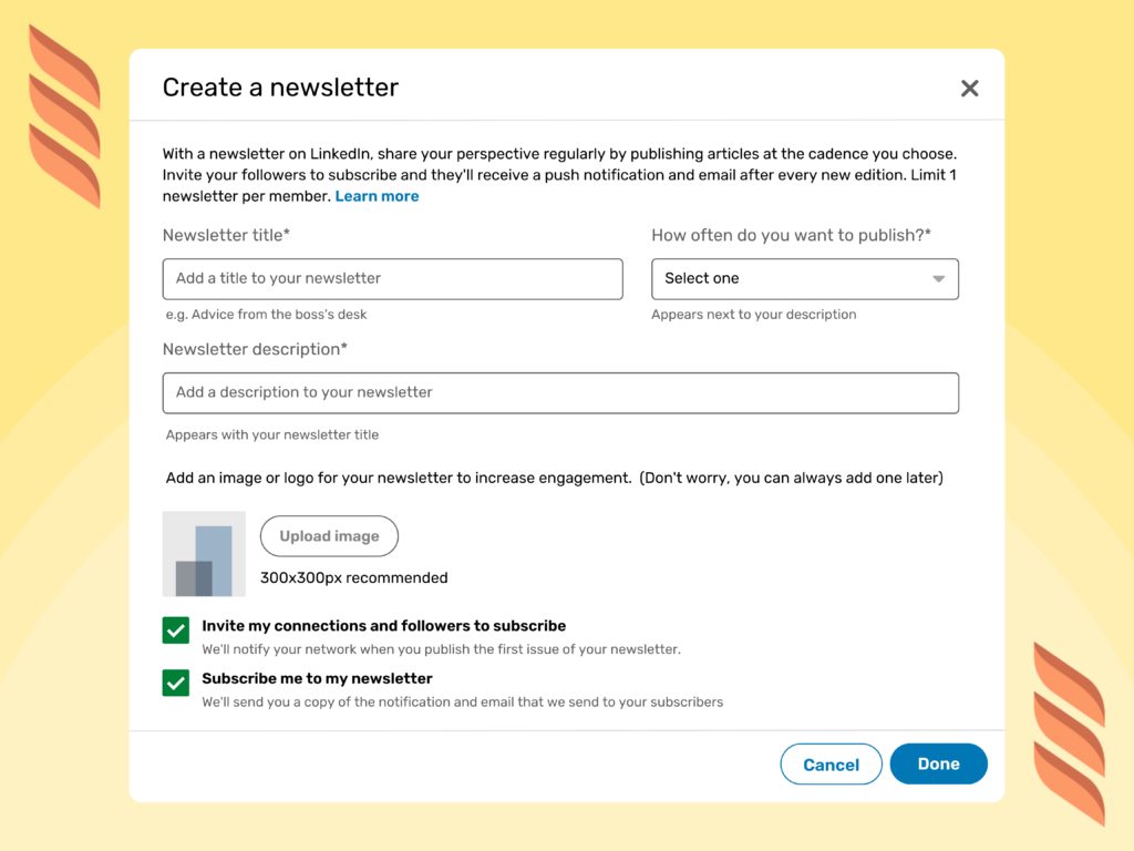 What are Newsletters on LinkedIn