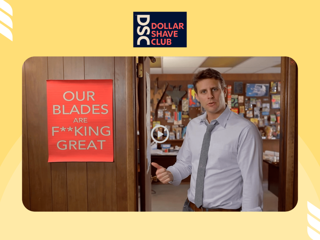 Brand Videos: Dollar Shave Club Our Blades Are F*cking Great Video