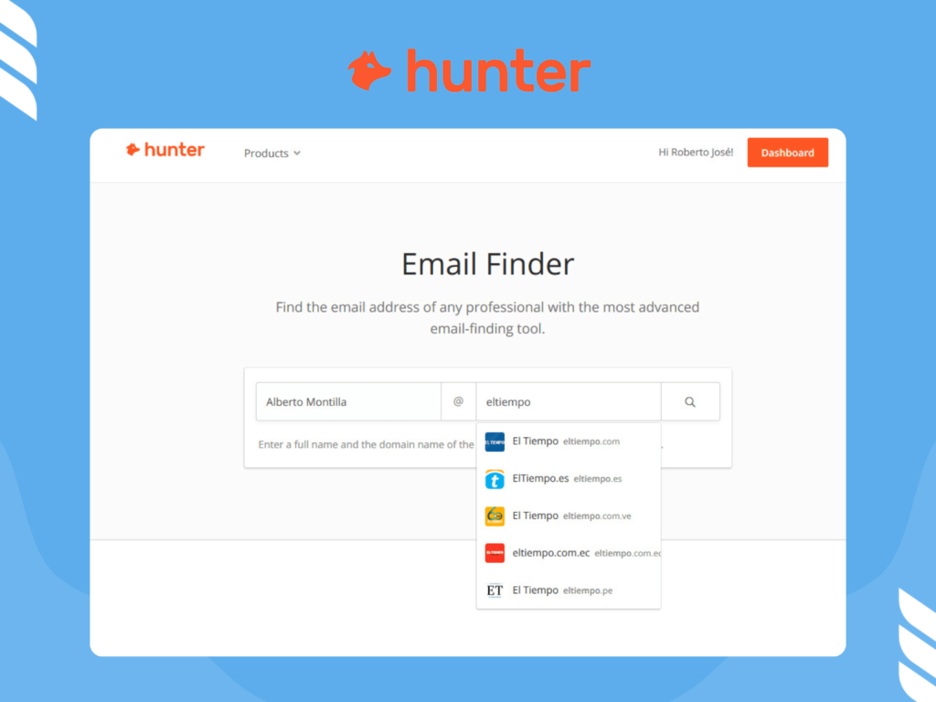 Hunter Email Finder Tools