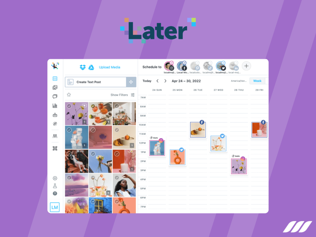 Later Social Media Automation Tool