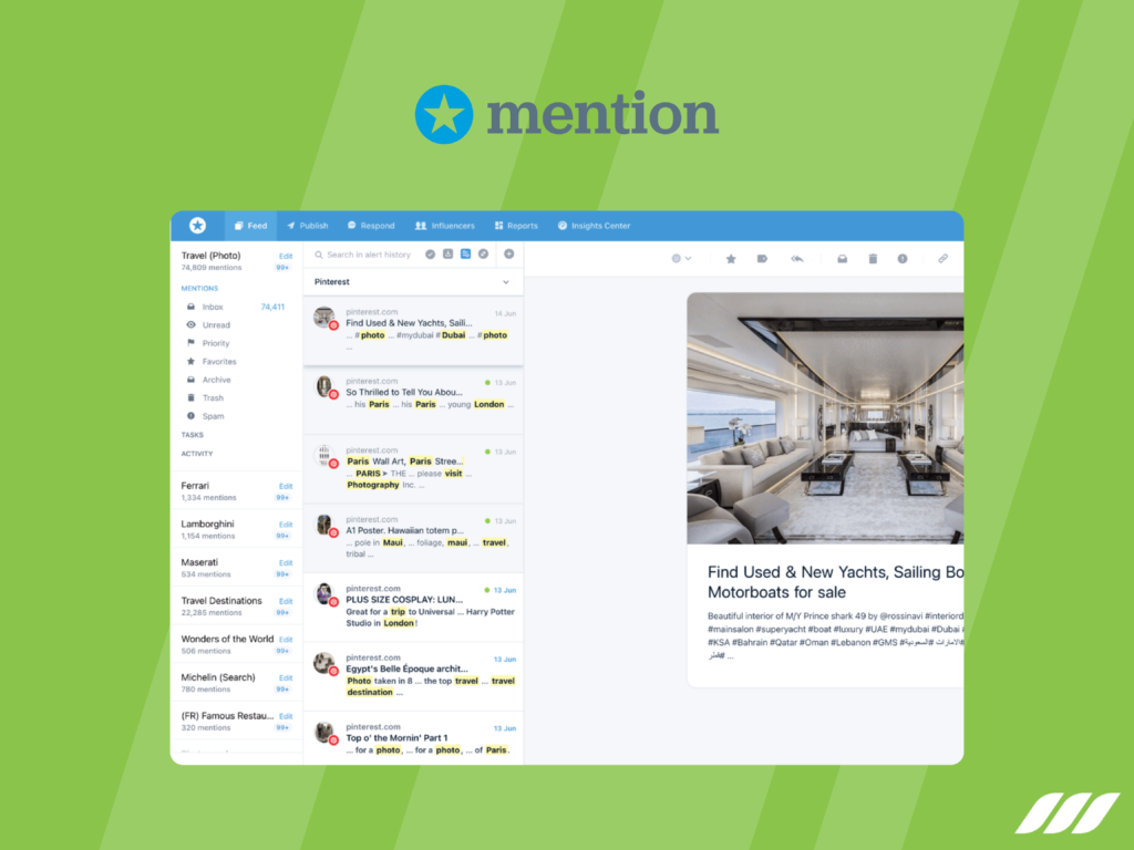 Mention Social Media Automation Tool