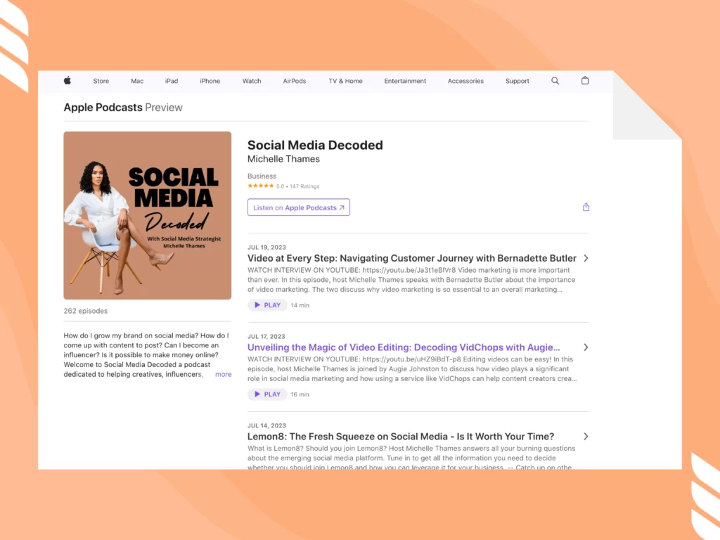 Social Media Decoded — Hosted by Michelle Thames