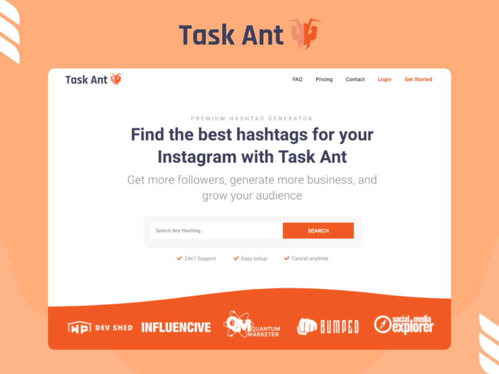 Task Ant LinkedIn Bot Interface