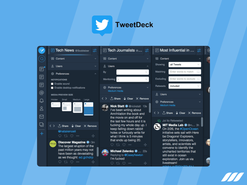 TweetDeck TweetDeck Social Media Automation Tool