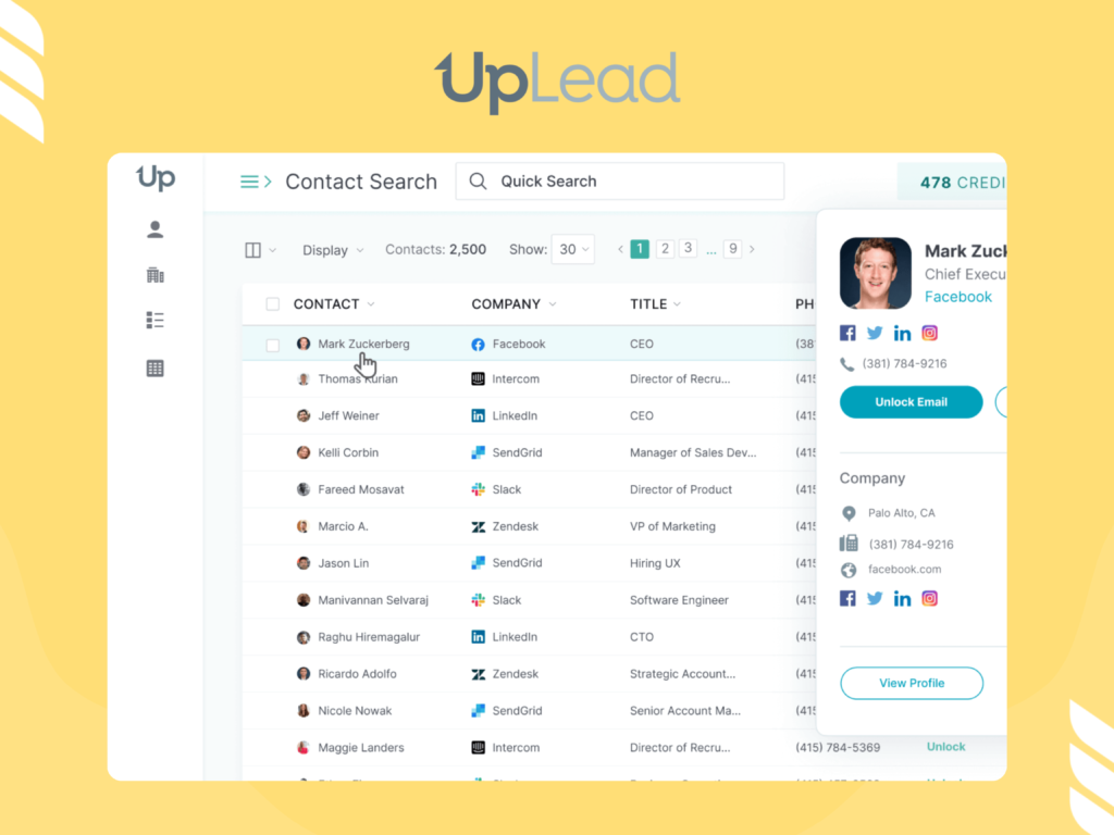 Uplead Email Finder Tools