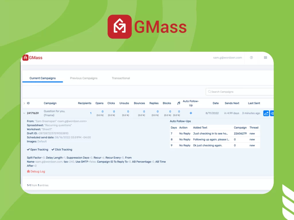 Best Email Trackers For Gmail: GMass