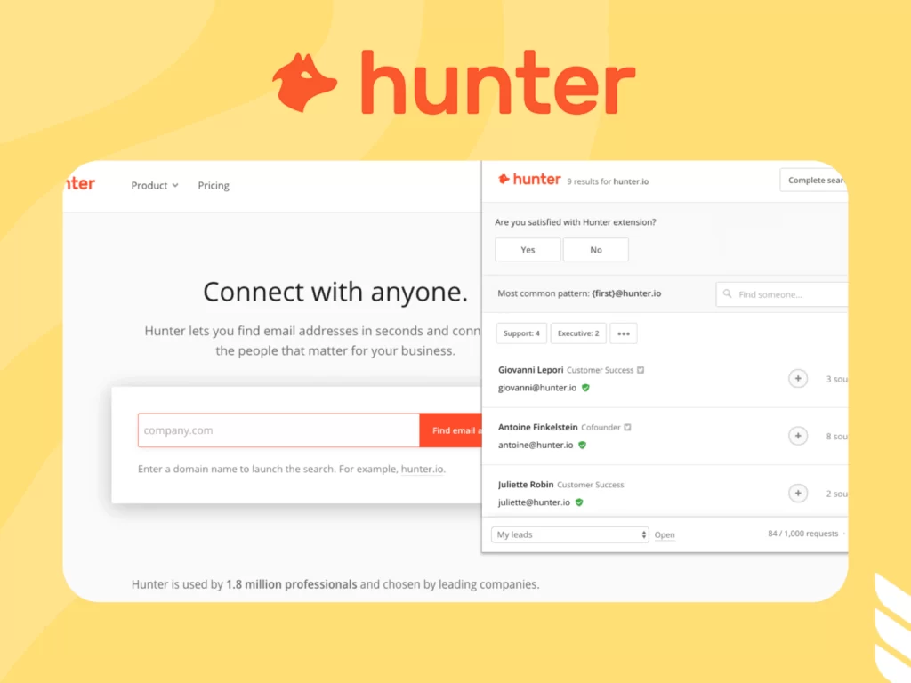 Best Email Trackers For Gmail: Hunter