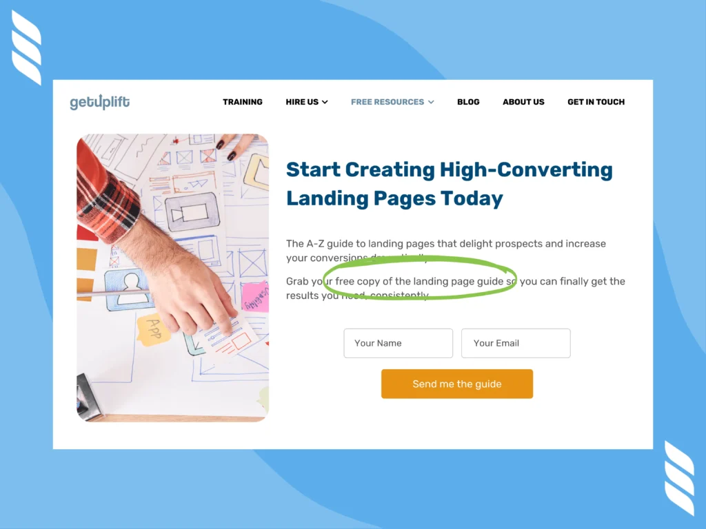 How to Create Landing Pages that Convert: Incentive