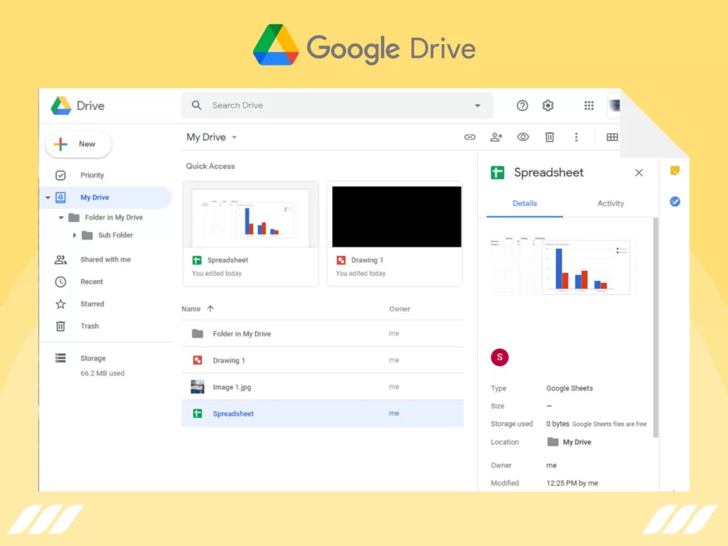 Best Cloud Storage Service: Google Drive