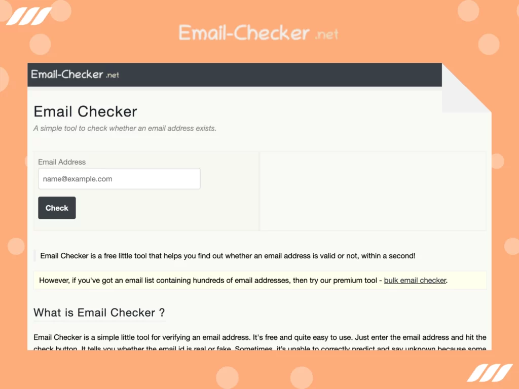 How to Clean Up Your Email List: Email Checker