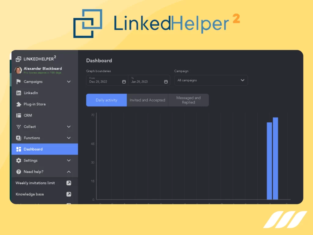 Best LinkedIn Automation Tools: LinkedHelper 2