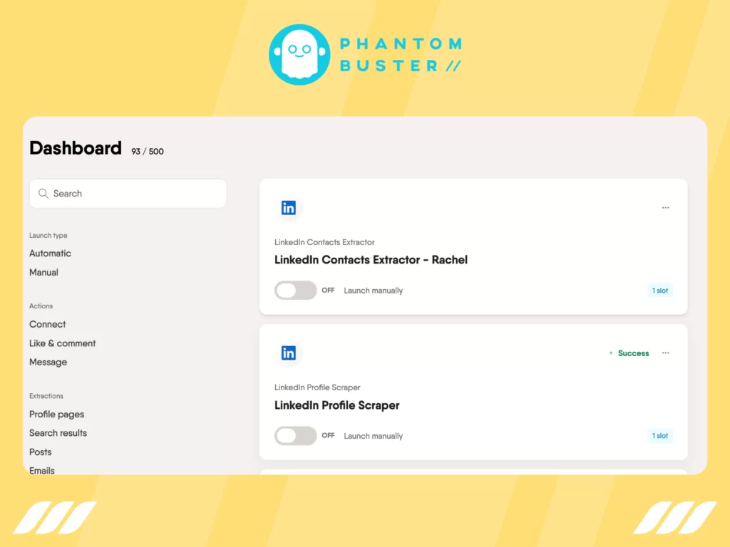 Best LinkedIn Lead Generation Tools: Phantombuster